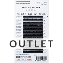 抗菌マットブラックフラット NUMERO