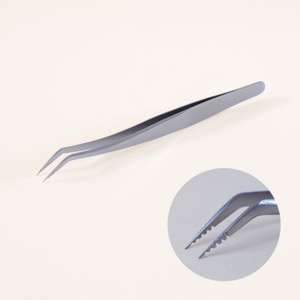 ギザギザ掻き分けスクールセーフティツイーザー(type-ss) / 日本製〈全長12.9cm〉の画像