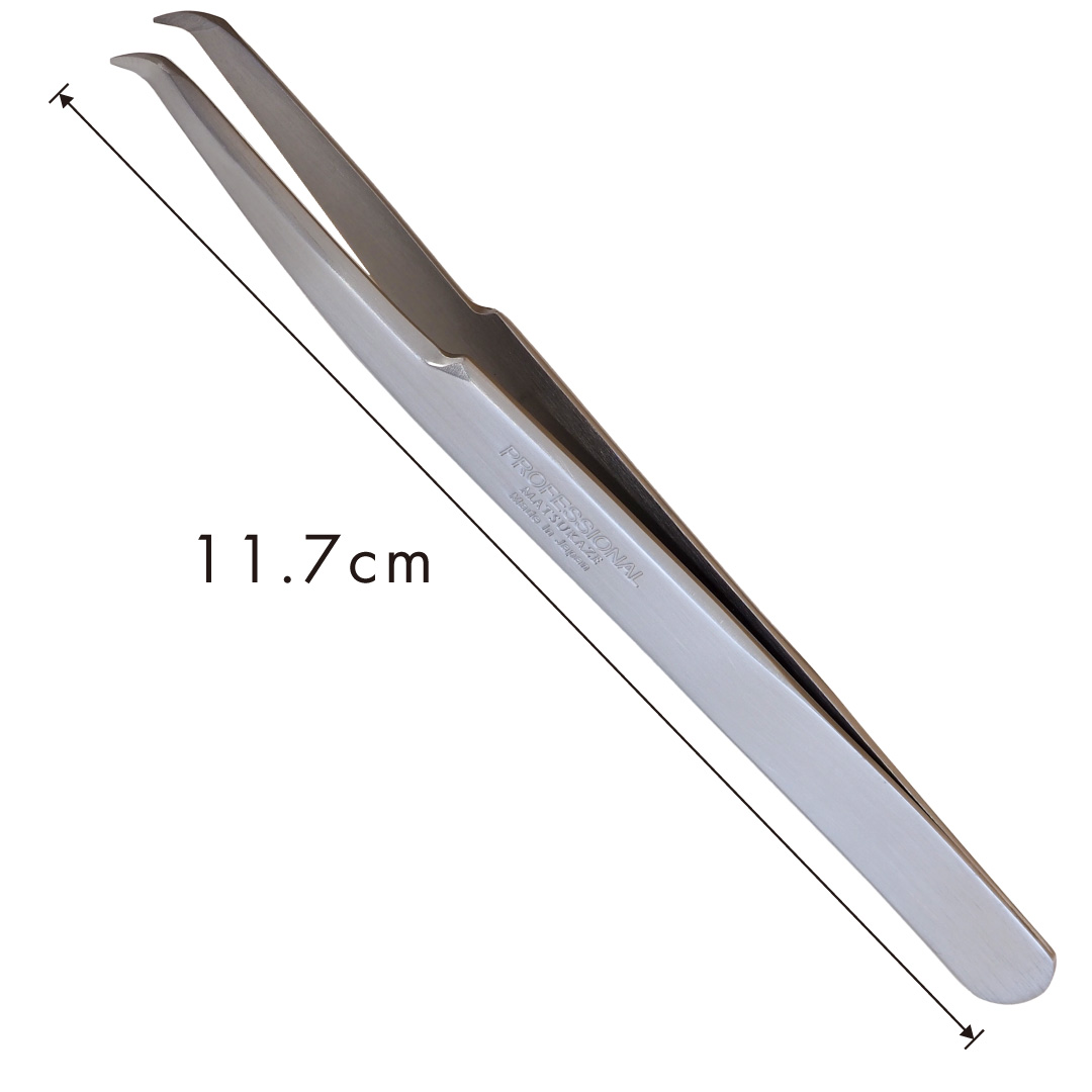 ボリュームラッシュツイーザー(type-v2) / 日本製〈全長11.7cm・刃先0.6cm〉2