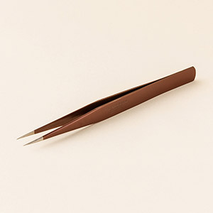 【鈴しろ】ツイーザー(type-n) / 日本製カラーコーティング〈全長12.7cm〉
