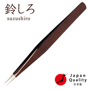 【鈴しろ】ツイーザー(type-n) / 日本製カラーコーティング〈全長12.7cm〉1