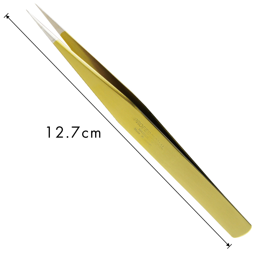 【若草】ツイーザー(type-n) / 日本製カラーコーティング〈全長12.7cm〉2