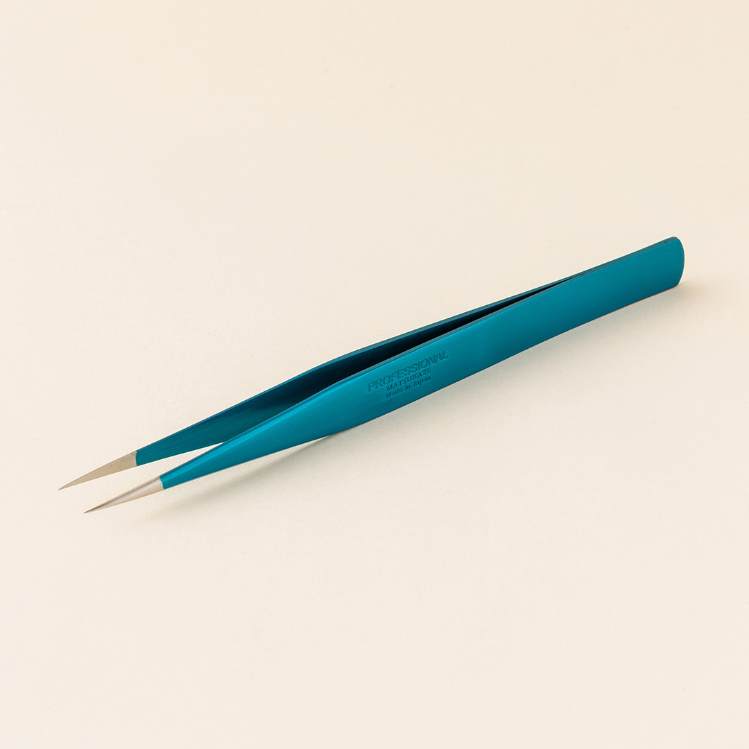 【天の川】ツイーザー(type-n) / 日本製カラーコーティング〈全長12.7cm〉