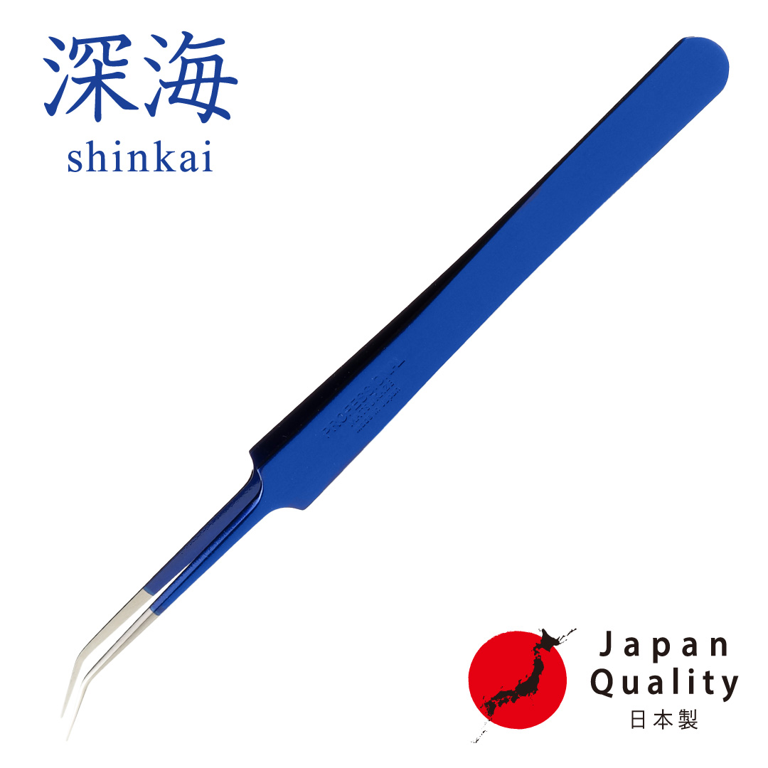 【深海】ツイーザー(type-j) / 日本製カラーコーティング〈全長15.0cm〉1