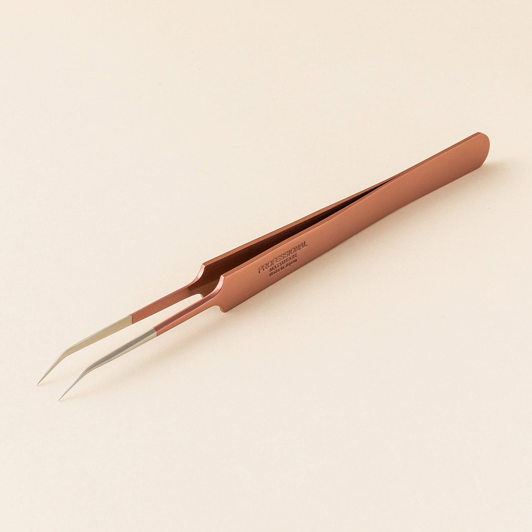 【花咲み】ツイーザー(type-j) / 日本製カラーコーティング〈全長15.0cm〉