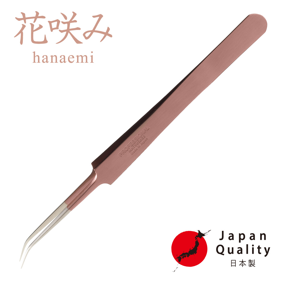 【花咲み】ツイーザー(type-j) / 日本製カラーコーティング〈全長15.0cm〉1