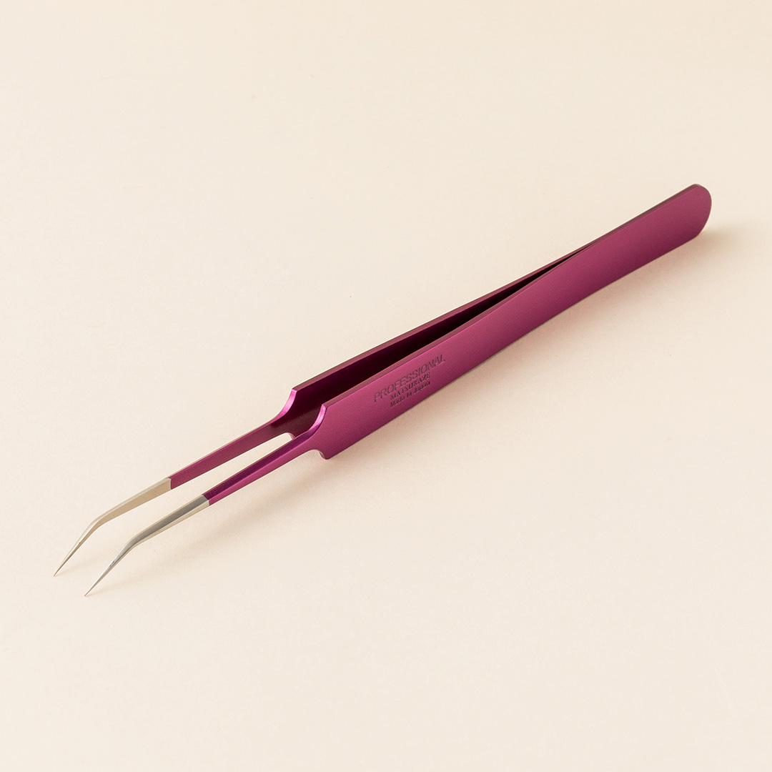 【牡丹】ツイーザー(type-j) / 日本製カラーコーティング〈全長15.0cm〉