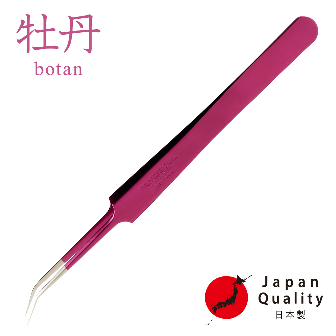 【牡丹】ツイーザー(type-j) / 日本製カラーコーティング〈全長15.0cm〉1