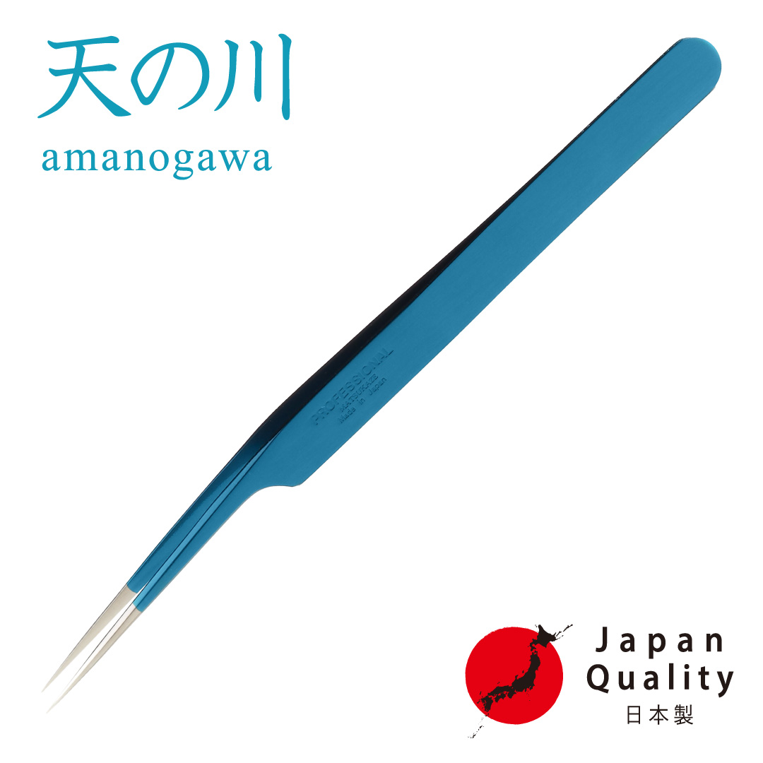 【天の川】ツイーザー(type-a) / 日本製カラーコーティング〈全長14.9cm〉1