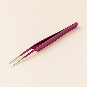 【牡丹】ツイーザー(type-a) / 日本製カラーコーティング〈全長14.9cm〉