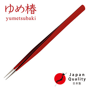 【ゆめ椿】ツイーザー(type-n.slim) / 日本製カラーコーティング〈全長13.8cm〉1