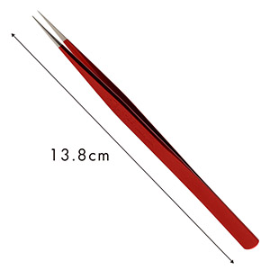 【ゆめ椿】ツイーザー(type-n.slim) / 日本製カラーコーティング〈全長13.8cm〉2