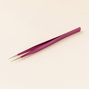 【牡丹】ツイーザー(type-n.slim) / 日本製カラーコーティング〈全長13.8cm〉