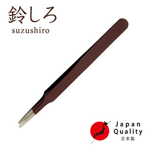 【鈴しろ】ツイーザー(type-t) / 日本製カラーコーティング〈全長11.5cm〉1