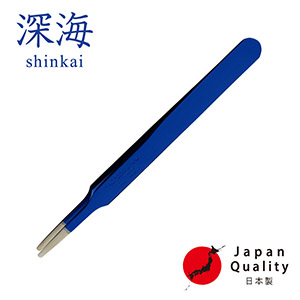 【深海】ツイーザー(type-t) / 日本製カラーコーティング〈全長11.5cm〉1