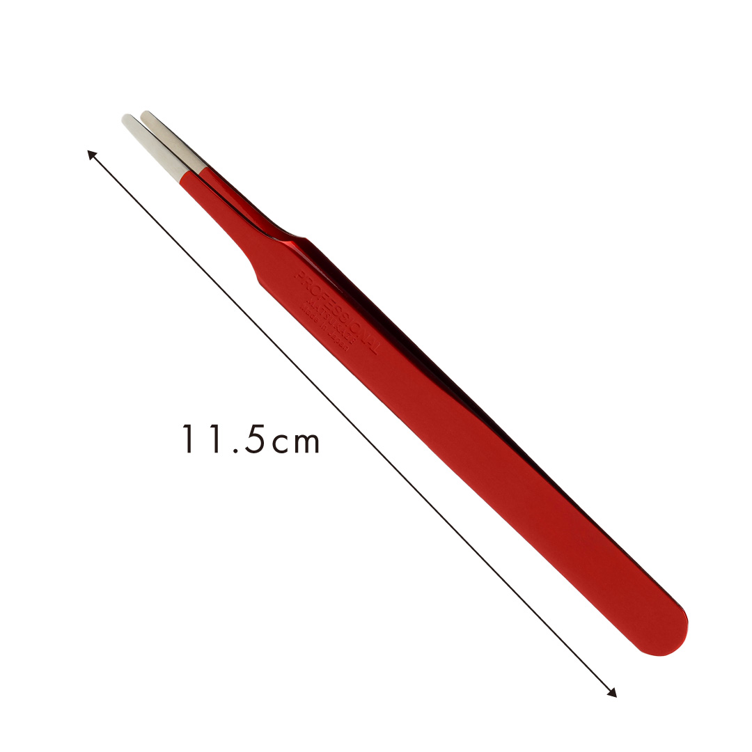 【ゆめ椿】ツイーザー(type-t) / 日本製カラーコーティング〈全長11.5cm〉2