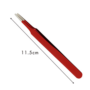 【ゆめ椿】ツイーザー(type-t) / 日本製カラーコーティング〈全長11.5cm〉2
