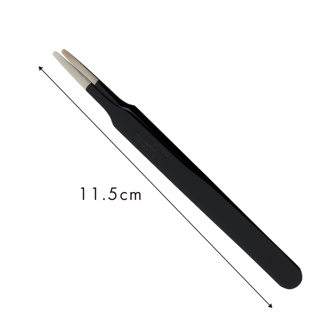 【漆黒】ツイーザー(type-t) / 日本製カラーコーティング〈全長11.5cm〉2