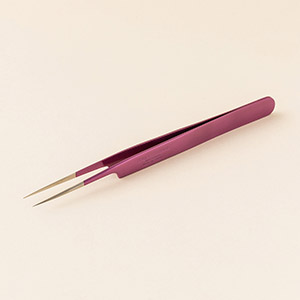 【牡丹】ツイーザー(type-a) / 日本製カラーコーティング〈全長12.5cm〉