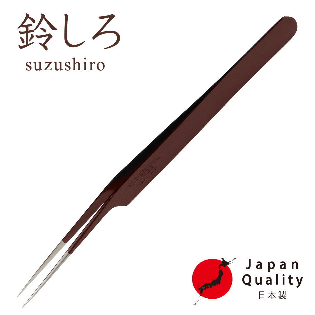 【鈴しろ】ツイーザー(type-a) / 日本製カラーコーティング〈全長15.9cm〉1