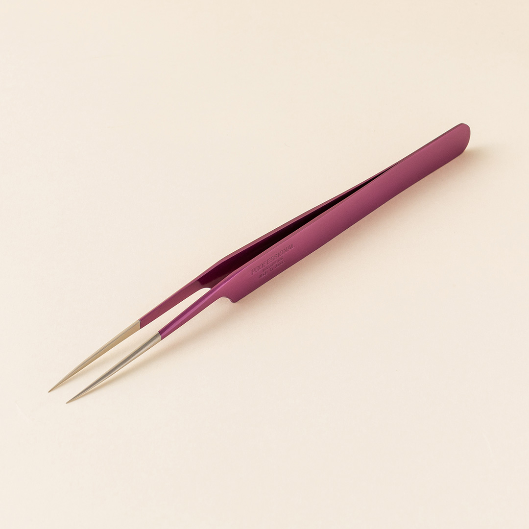 【牡丹】ツイーザー(type-a) / 日本製カラーコーティング〈全長15.9cm〉