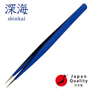 【深海】ツイーザー(type-n) / 日本製カラーコーティング〈全長13.0cm〉1