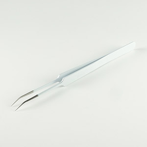 【白】ツイーザー(type-j) / 日本製カラーコーティング〈全長15.0cm〉1