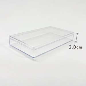 プラスチック製クリアケース&貼り替え用シート3