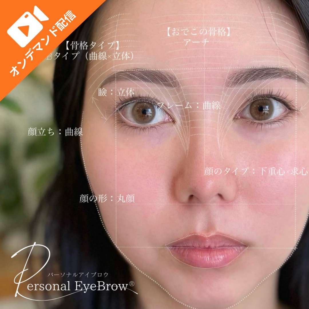 【オンデマンド】印象設計Vol.1:顔分析×デザイン 感覚に頼らない、似合うデザイン設計1