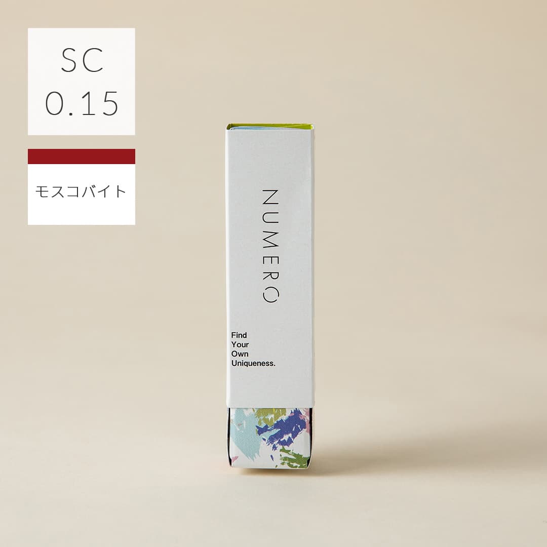 1列シート◆NUMEROフラットラッシュ カラー/モスコバイト SCカール 太さ0.15mm 7mm