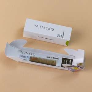 1列シート◆NUMEROボリュームラッシュ/モードカーキ SCカール 太さ0.07mm 7mm1