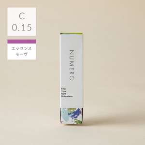 1列シート◆NUMEROフラットラッシュ カラー/エッセンスモーヴ Cカール 太さ0.15mm