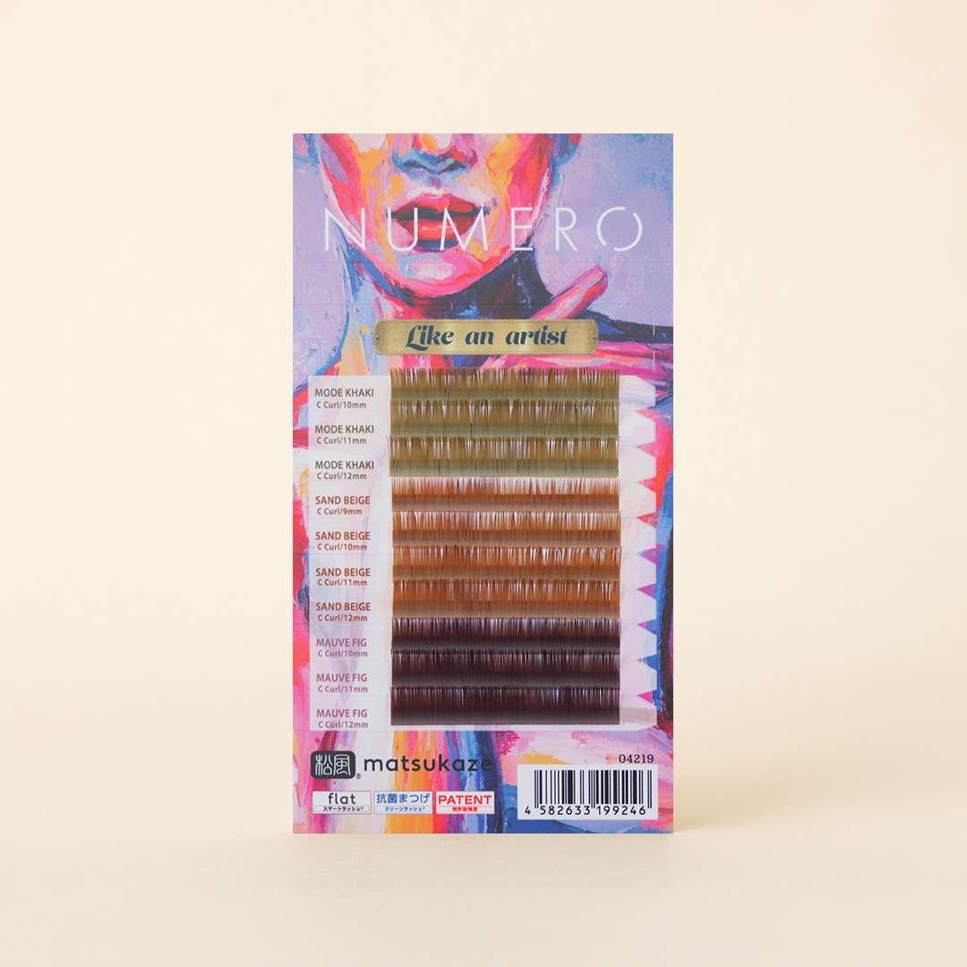 NUMEROフラットラッシュマットカラー/AWコンセプトシート
