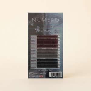 NUMEROボリューム&フラット/シコン&アイスモーヴ&アンティークアイアン 3色MIX