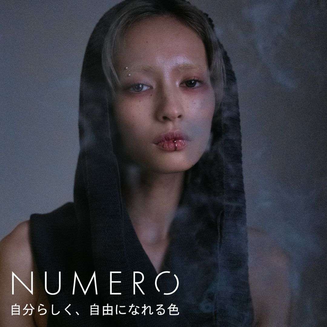 NUMEROフラットラッシュ マットカラー/シコン 長さMIXシート Jカール10