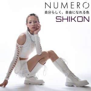 NUMEROフラットラッシュ マットカラー/シコン 長さMIXシート Jカール11