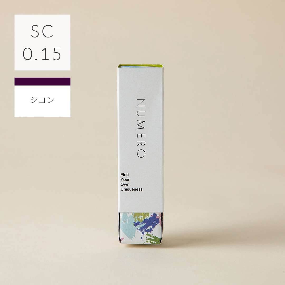 1列シート◆NUMEROフラットラッシュ マットカラー/シコン SCカール 太さ0.15mm 7mm