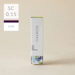 1列シート◆NUMEROフラットラッシュ マットカラー/シコン SCカール 太さ0.15mm