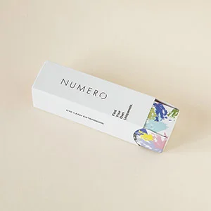 1列シート◆NUMEROフラットラッシュ マットブラック Cカール 太さ0.2mm 7mm2