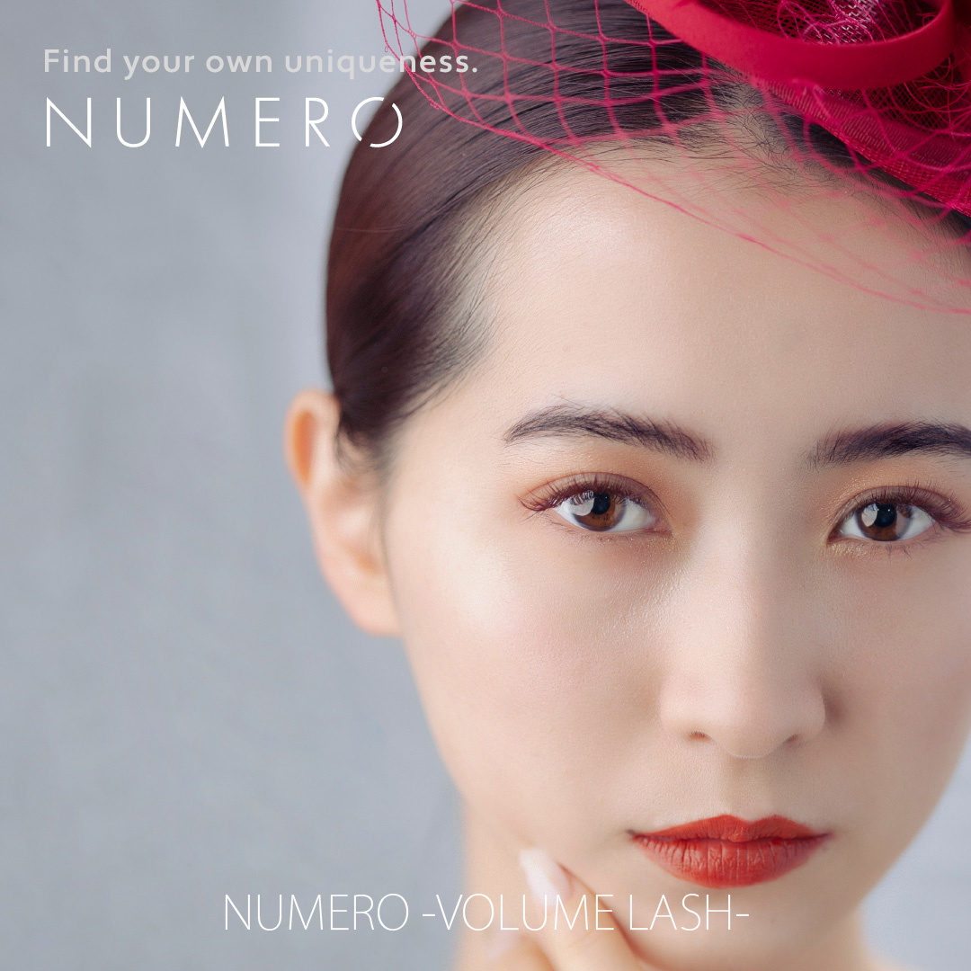 まつむら④ NUMEROカラーボリュームラッシュ/レピドライト 長さMIXシート J