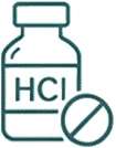 HCl不使用
