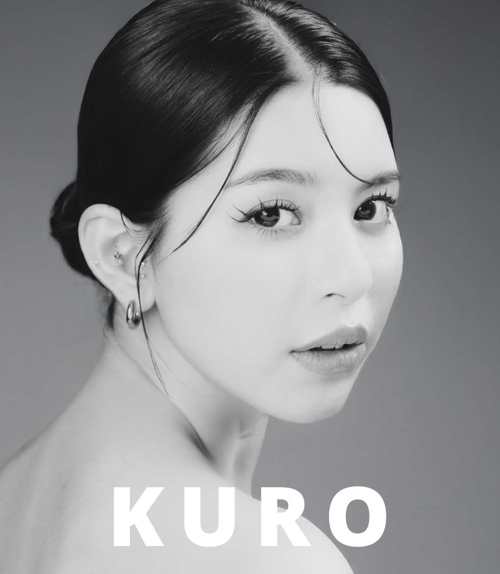 KUROを装着したモデル