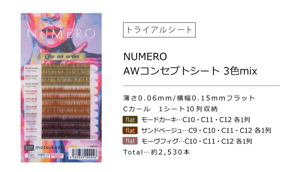 NUMERO 2024AWコンセプトシート