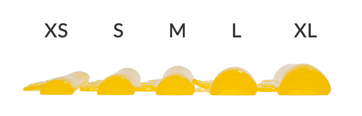 XS・S・M・L・XLの5サイズ